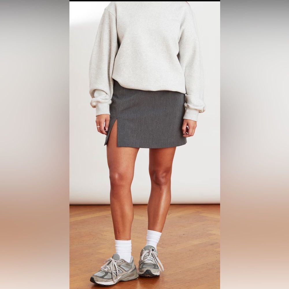 Must Have Mini Skirt Grey